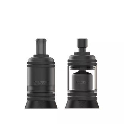 ThunderCloud Blaze MTL RTA in matte gunmetal Colour great for MTL Vaping with Nic Salt E-Liquids or 50vg/50pg Vape Juices 