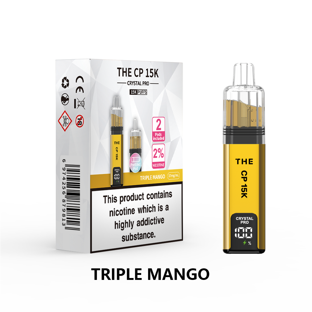 The Crystal Pro CP 15K Prefilled Pod Kit
