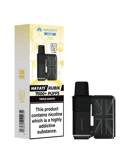 Hayati Rubik 7K Prefilled Refill Replacement Pods - Box of 5