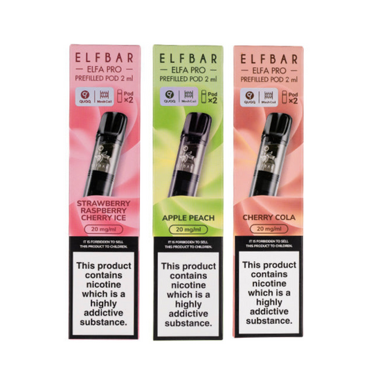 Elf Bar Elfa Pro Prefilled Replacement Pods - Box of 10