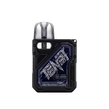 Uwell Caliburn GK3 Tenet Pod Kit in black perfect for Nic Salt E-Liquids.