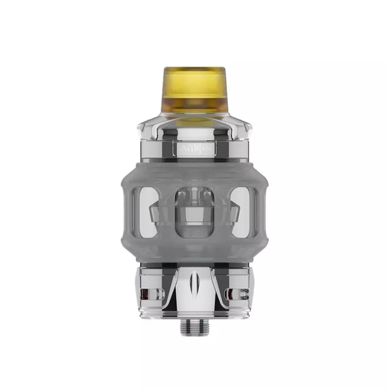 Uwell Valyrian 4 Sub-Ohm Tank Stainless Steel Colour great with High VG Shortfill E-liquids perfect to use with Box Mod Vapes