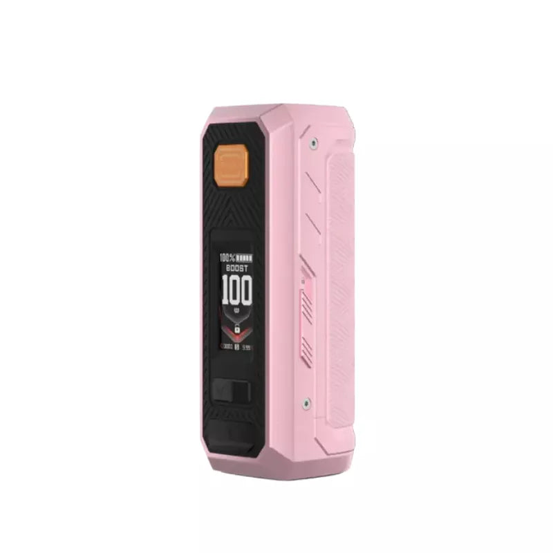 Vaporesso Armour Ultra Mod Light Pink colour with built-in 5500mAh Battery great to use with Sub-ohm Vape Tanks