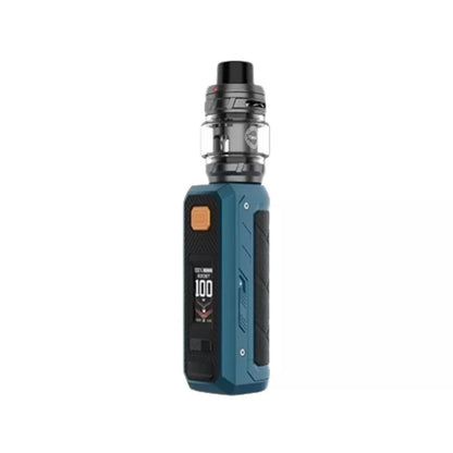 Vaporesso Armour Ultra Sub-ohm Vape Kit Storm Blue Colour with a 5500mAh Built-in Battery and comes with the Vaporesso iTank Tank great with 70VG/30PG Shortfill Vape Juice.