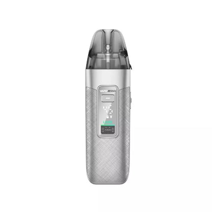 Vaporesso LUXE X3 Pod Vape Kit in grey silk colour with a built-in 2600mAh Battery and works great with nic salt e-liquids