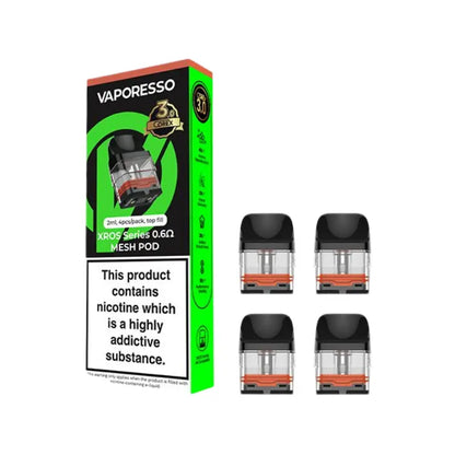 Vaporesso XROS Corex 3.0 0.6ohm Mesh Refillable Vape Pods compatible with All Vaporesso XROS Pod Vape Kits