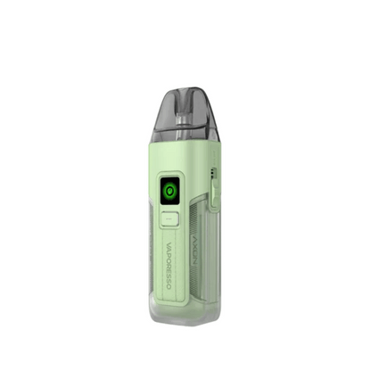 Vaporesso Luxe X2 Pod Vape Kit in Avocado Green with a sleek, modern design.
