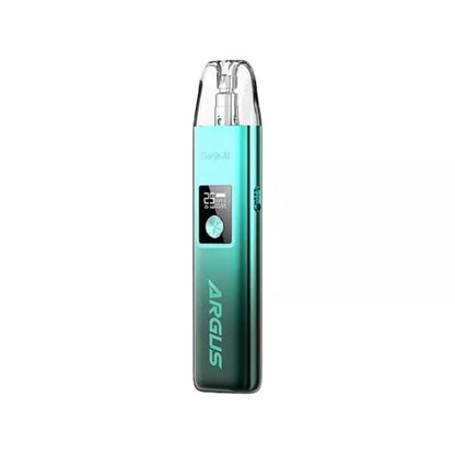 Voopoo Argus G Pod Vape Kit In Racing Green Great for MTL Vaping with Nic Salt E-liquids