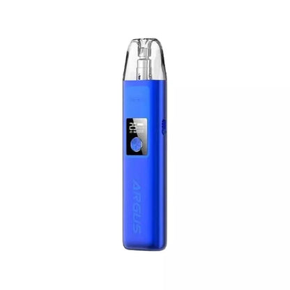 Voopoo Argus G Pod Vape Kit In Satin Blue Great for MTL Vaping with Nic Salt E-liquids