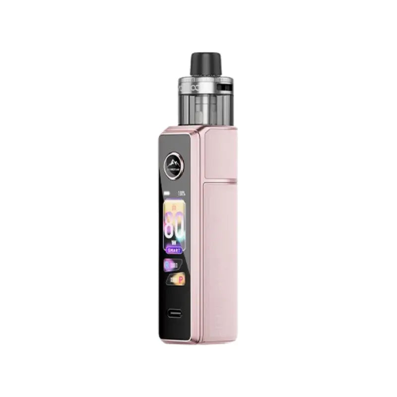 Voopoo Drag X3 Pod Vape Kit Glow Pink Colour great for DTL Vaping and compatible with Voopoo Pnp X Coil Range