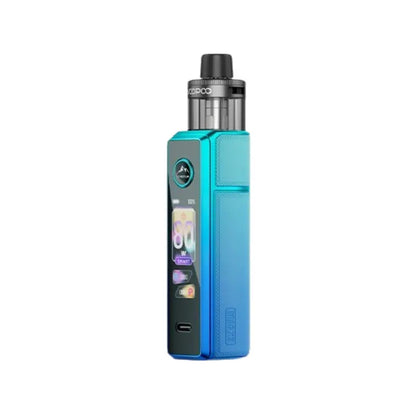 Voopoo Drag X3 Pod Vape Kit Sky Blue Colour great for DTL Vaping and compatible with Voopoo Pnp X Coil Range