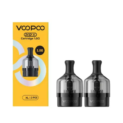 Voopoo PNP X Pod Cartridge 1.0ohm Resistance great for MTL Vaping with Nic Salt E-liquids