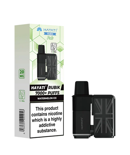 Hayati Rubik 7K Prefilled Refill Replacement Pods - Box of 5