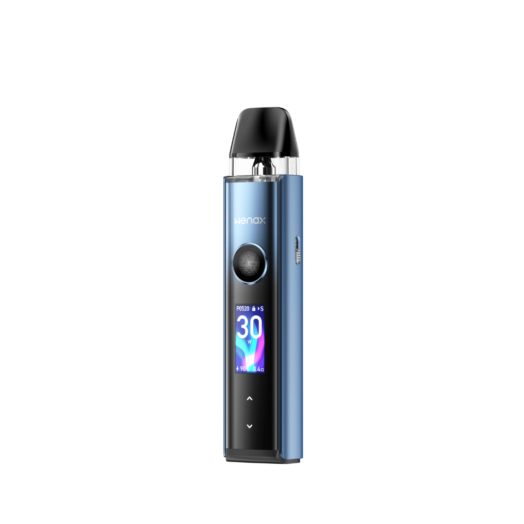 Wenax Q Pro Azure Blue Pod Vape Kit Perfect for Nic Salt Vape Juices