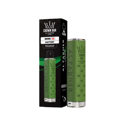 Al Fakher Crown Bar Mini 3K Device in Green