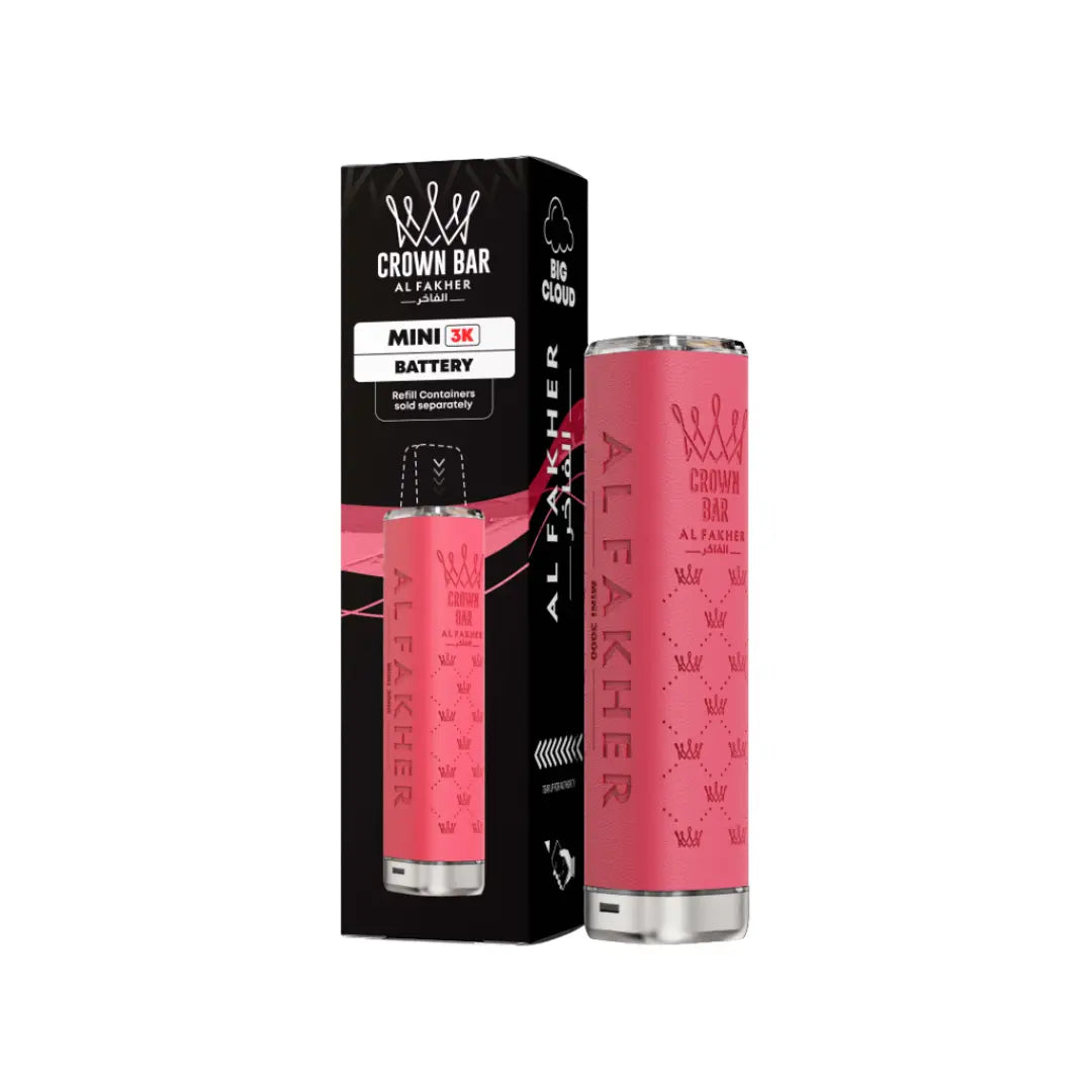 Al Fakher Crown Bar Mini 3K Device In Pink