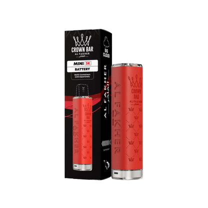 Al Fakher Crown Bar Mini 3K Device in Red 