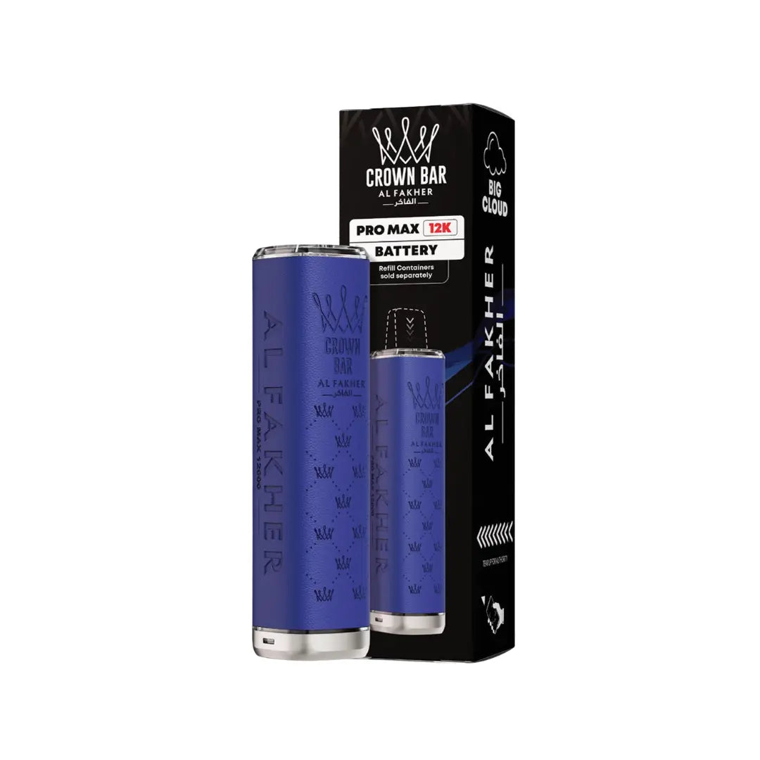 Al Fakher Crown Bar Pro Max 12K Device in Blue