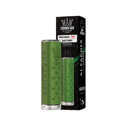 Al Fakher Crown Bar Pro Max 12K Device in Green