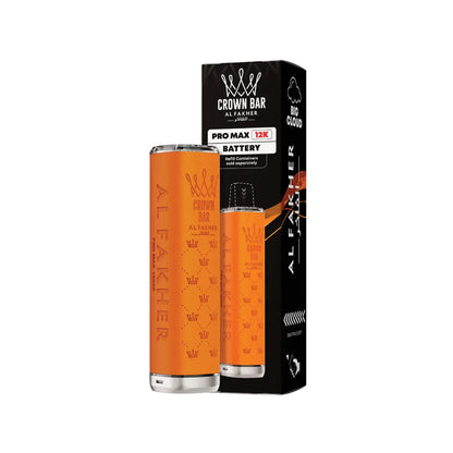 Al Fakher Crown Bar Pro Max 12K Device in Orange