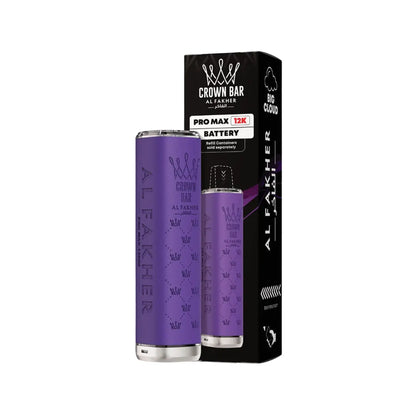 Al Fakher Crown Bar Pro Max 12K Device in Purple 