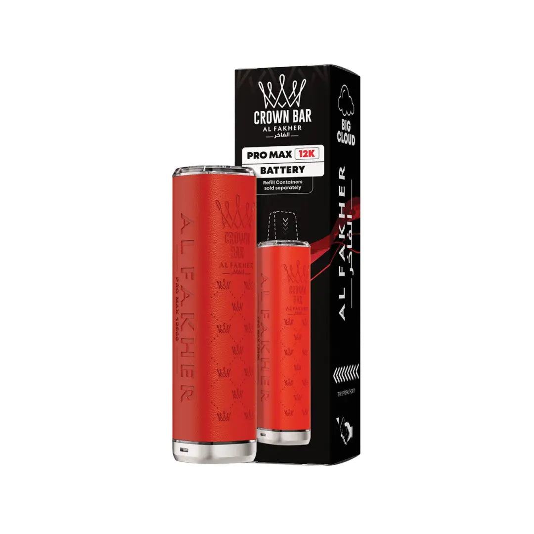 Al Fakher Crown Bar Pro Max 12K Device in Red