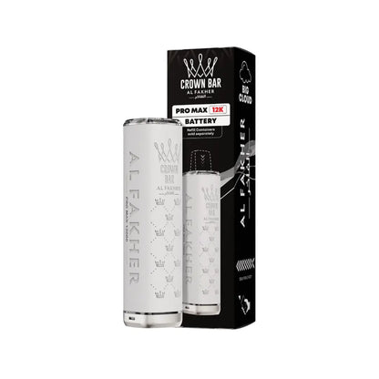 Al Fakher Crown Bar Pro Max 12K Device in White