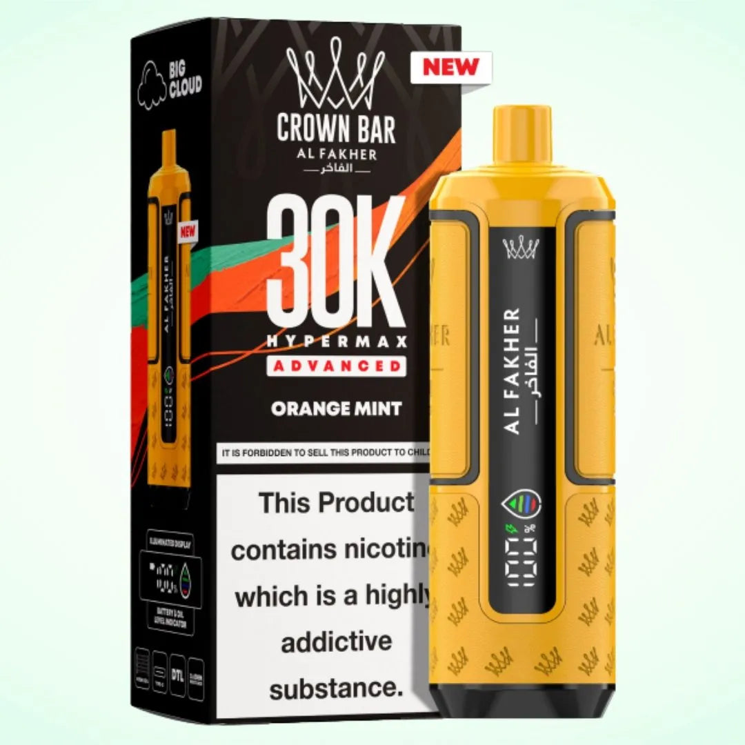 Al Fakher 30K Hypermax Vape Kit -Box of 5