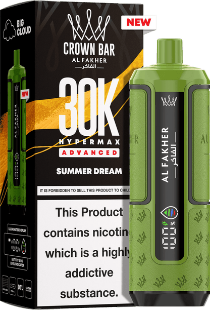 Al Fakher Hypermax 30K Prefilled Pod Kit Pack of 5, Summer Dream Flavour
