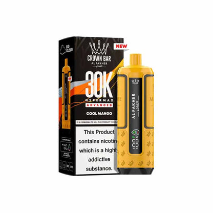 Al Fakher HyperMax 30k Puffs Prefilled Pod Vape Kit, Cool Mango Flavour