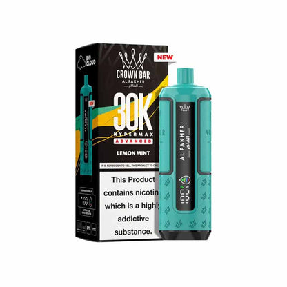 Al Fakher HyperMax 30k Puffs Prefilled Pod Vape Kit, Lemon Mint Flavour