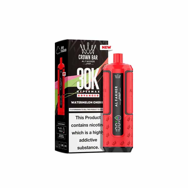 Al Fakher HyperMax 30k Puffs Prefilled Pod Vape Kit, Watermelon Cherry Flavour
