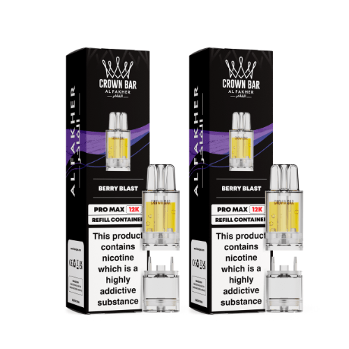 Al Fakher Pro Max 12k Replacement Pods Box of 5 - Wholesale Price !