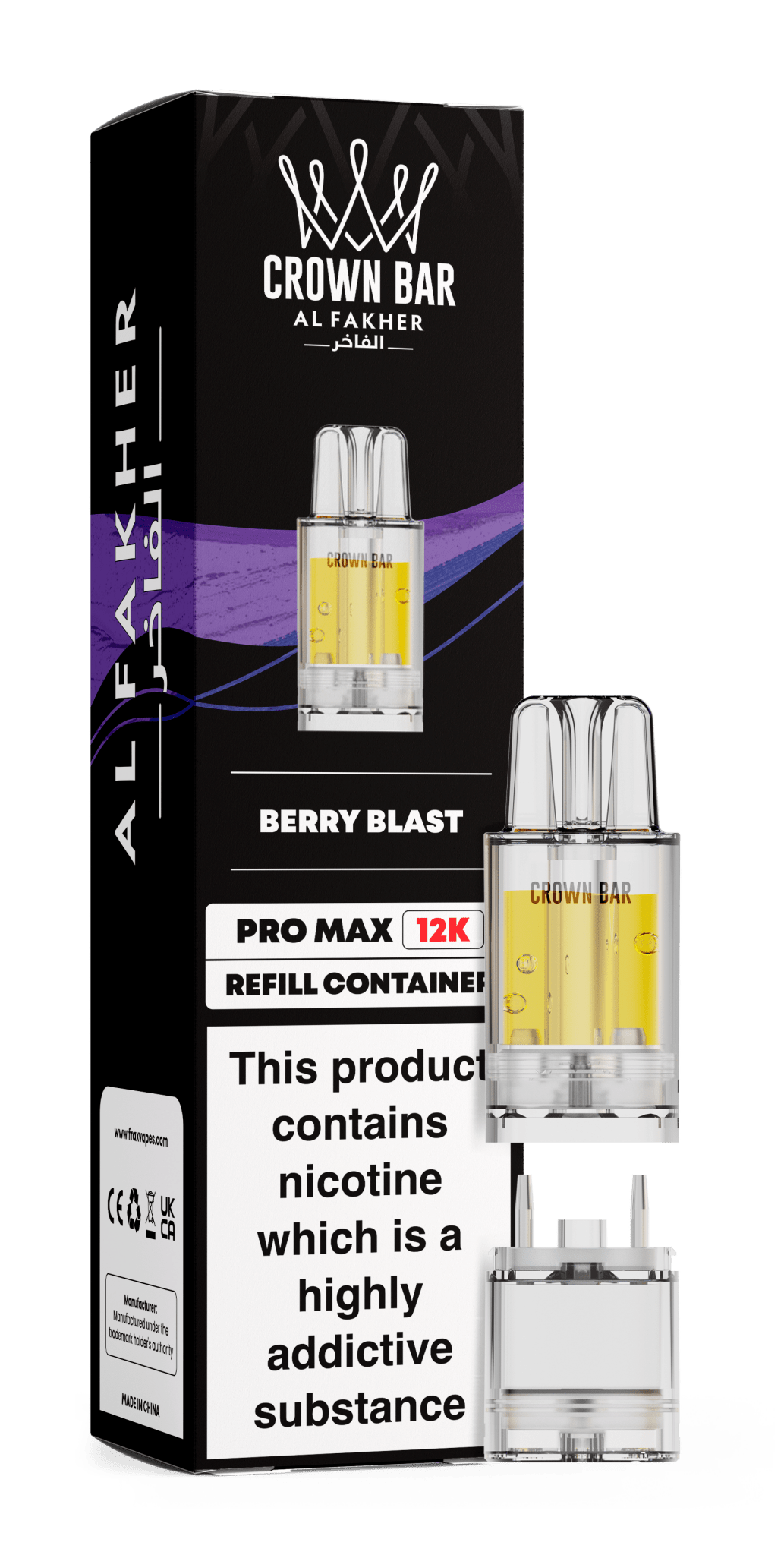 Al Fakher Pro Max 12k Replacement Pods Box of 5 - Wholesale Price !