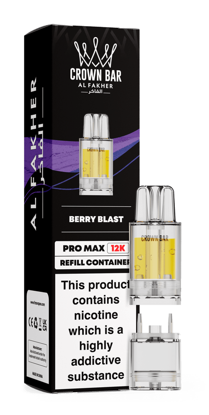 Al Fakher Pro Max 12k Replacement Pods Box of 5 - Wholesale Price !