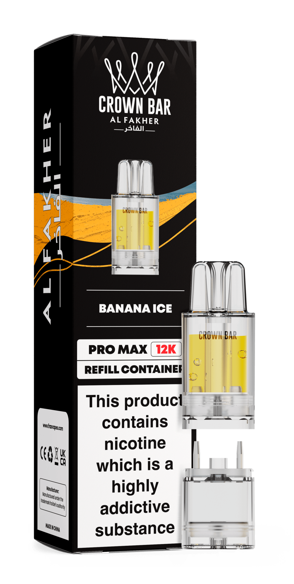 Al Fakher Pro Max 12k Replacement Pods Box of 5 - Wholesale Price !