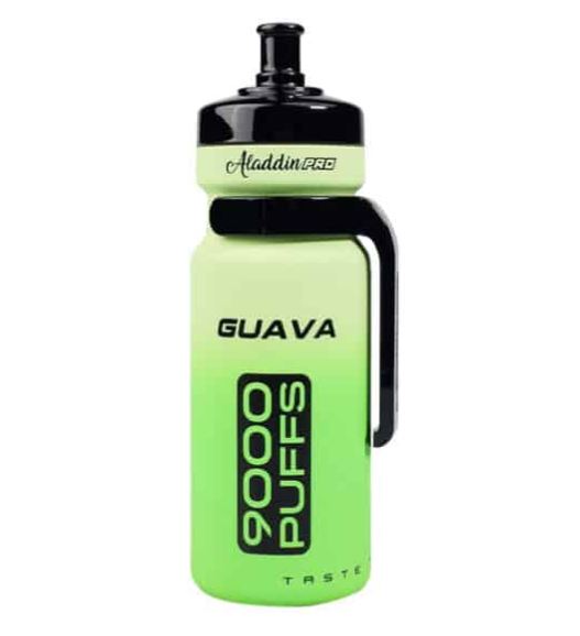 Aladdin Pro Enjoy 9000 Puffs Prefilled Vape Kit Box Of 10, Guava Flavour