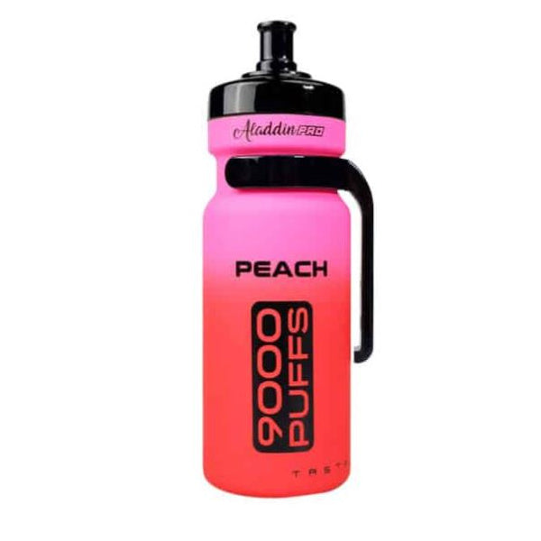 Aladdin Pro Enjoy 9000 Puffs Prefilled Vape Kit Box Of 10, Peach Flavour