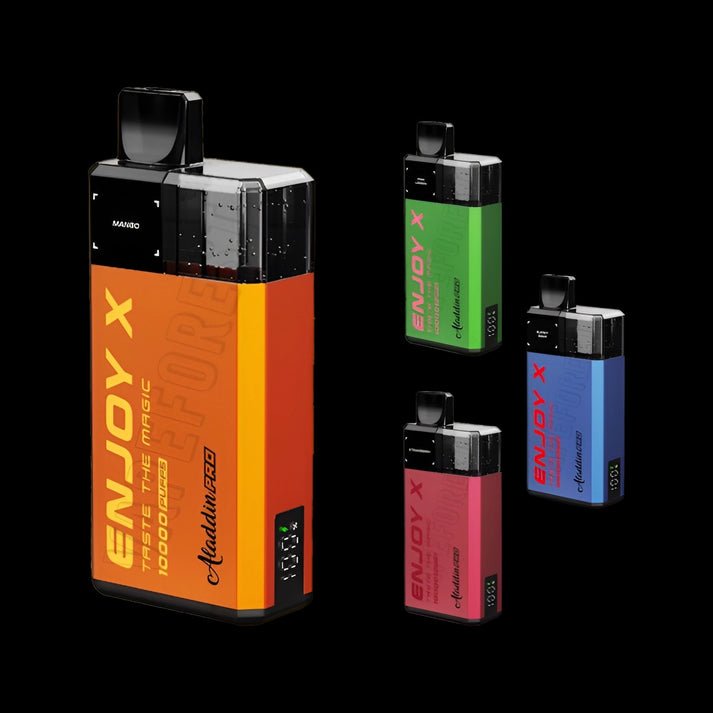 Aladdin Pro Enjoy X 10k Puff Prefilled Vape Kit Box of 5, Aj Super Store