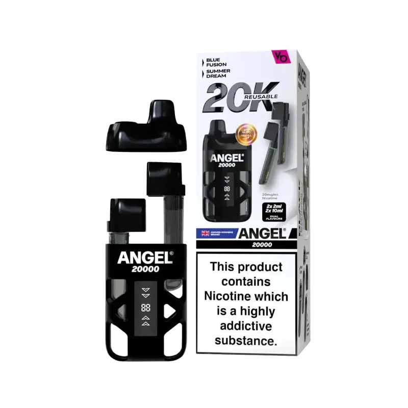 Angel 20K Puffs Prefilled Pod Vape Kit, Blue Fusion, Summer Dream Flavour