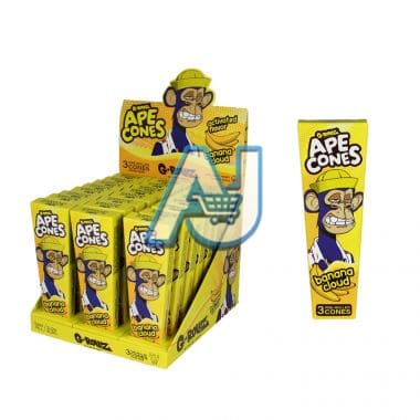 Ape Cones G Rollz Pre Rolled Hemp 3 Pack Flavors, Aj Super Store