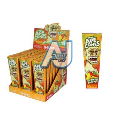 Ape Cones G Rollz Pre Rolled Hemp 3 Pack Flavors, Aj Super Store
