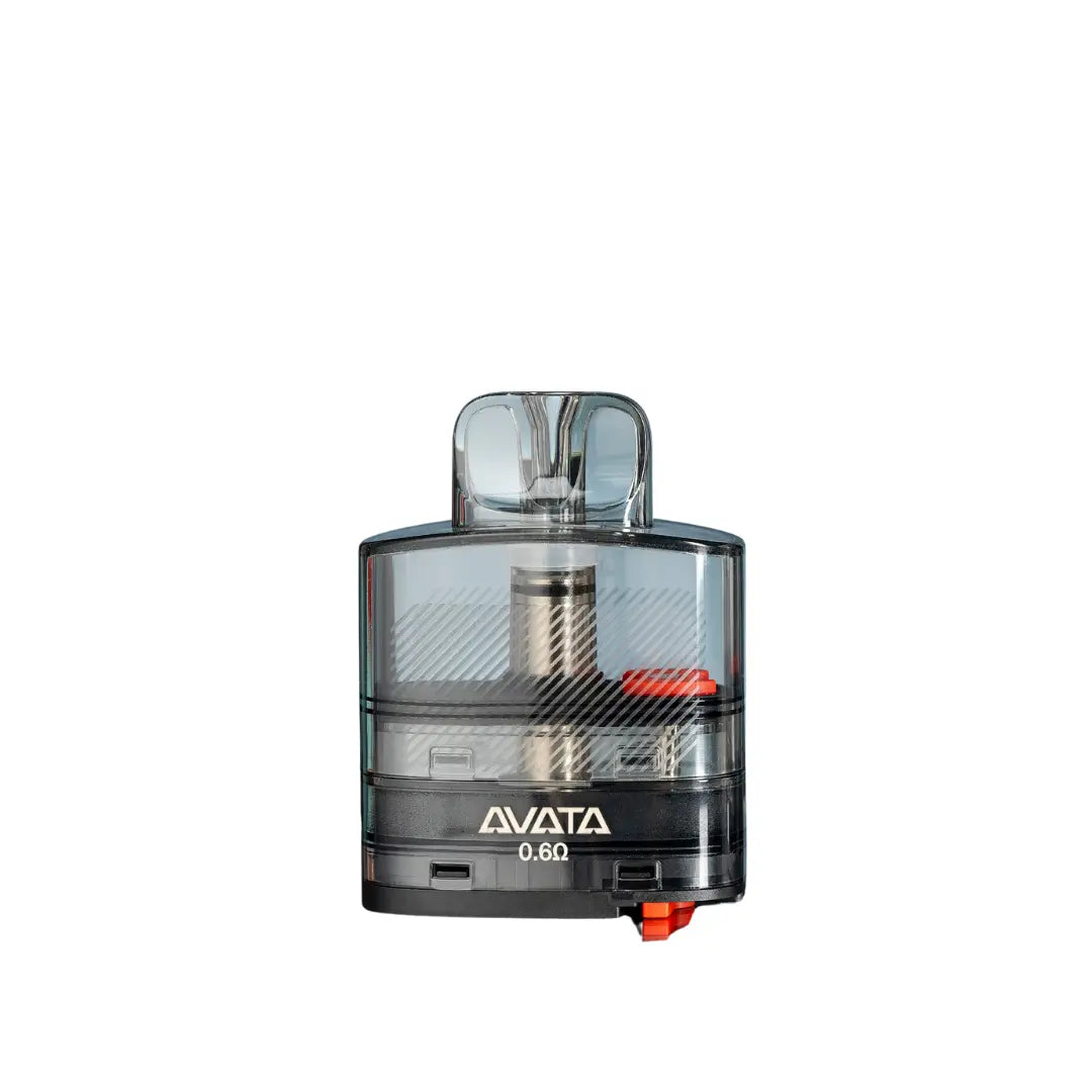 Aspire Avata Pod Cartridge 0.6ohm front for the Aspire Avata Pod Vape Kit 