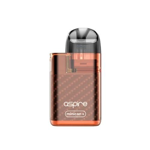 Aspire Minican Plus Pod Kit, Semitransparent Orange Color