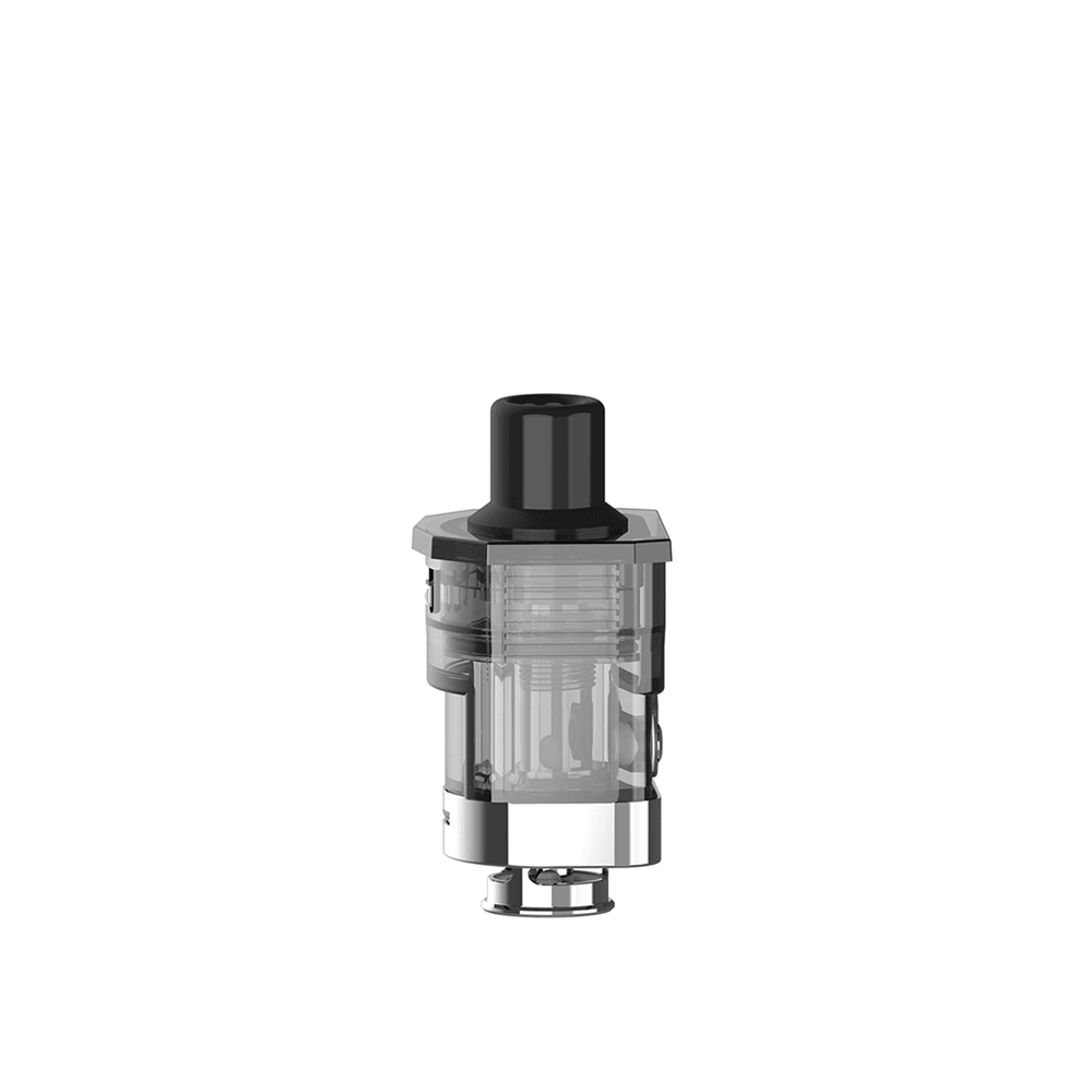 Clear replacement vape pod with black mouthpiece, suitable for Aspire Nautilus Prime X.