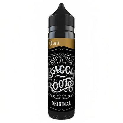 Baccy Roots 50ml Shortfill E Liquid, Original Flavour