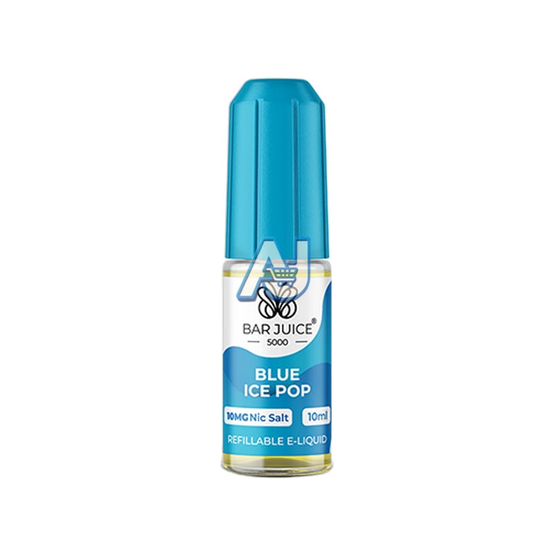 Bar Juice 5000 Salt Nicotine Salt E Liquid 10ml, Blue Ice Pop Flavour