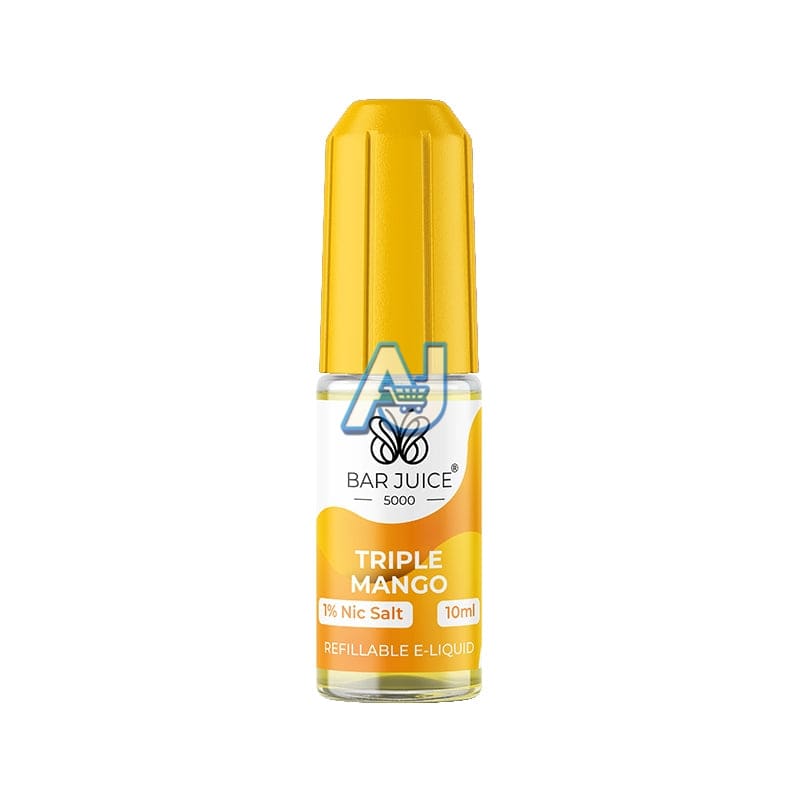 Bar Juice 5000 Salt Nicotine Salt E Liquid 10ml, Triple Mango Flavour