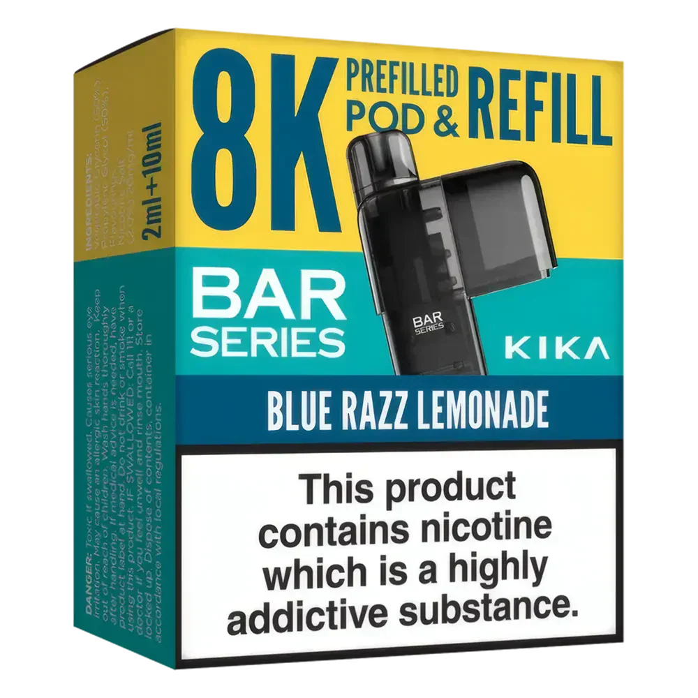 Bar Series Kika 8K Prefilled Pods