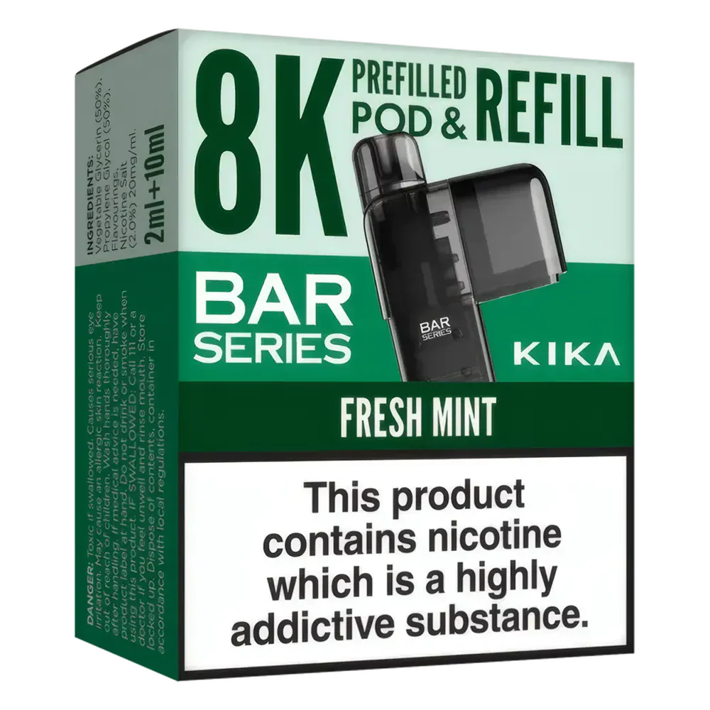 Bar Series Kika 8K Prefilled Pods